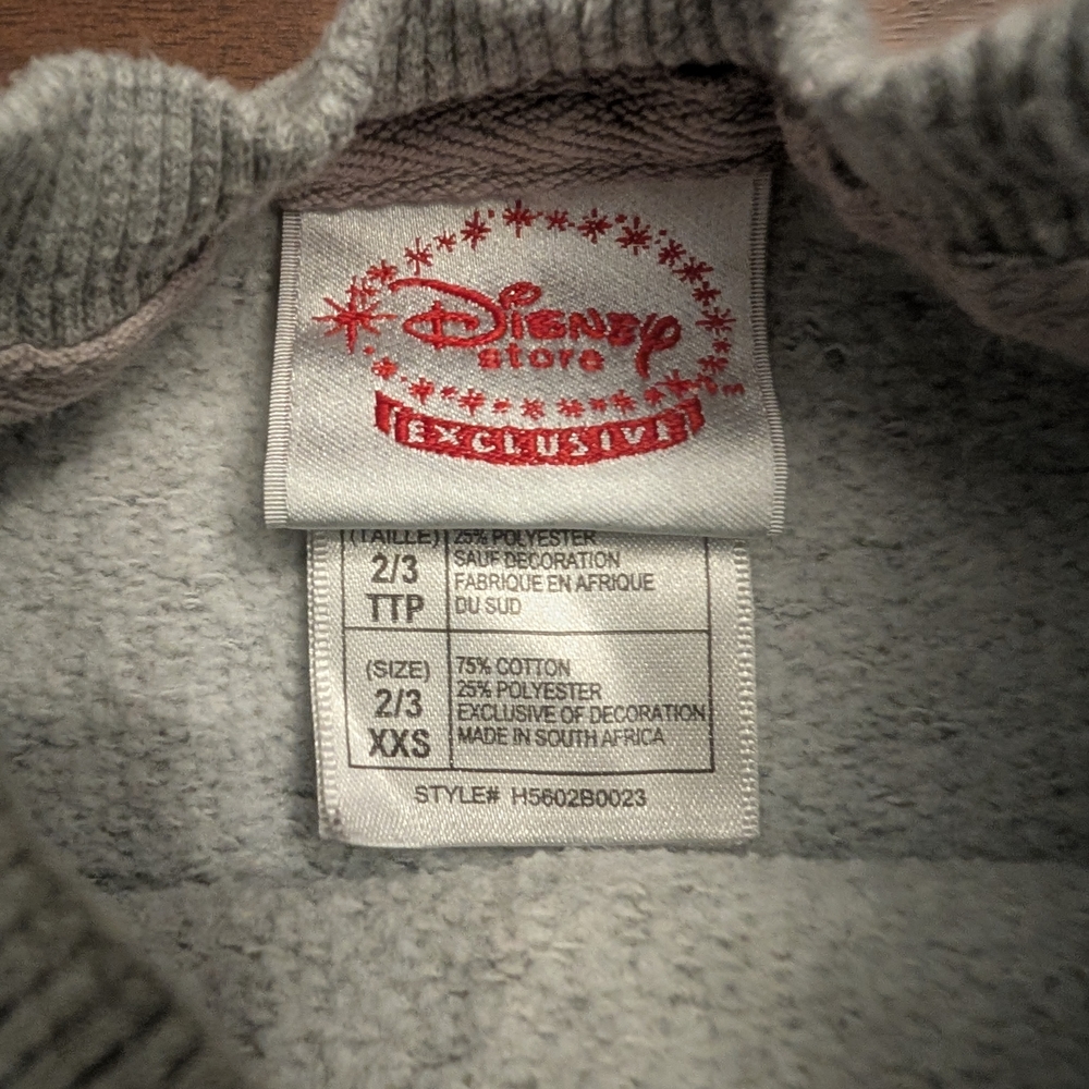 Disney Gray Sweatshirt with Mickey & Friends - Picture 4 of 4